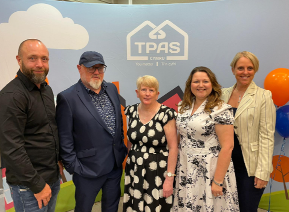 A mixture of customers and colleagues at the TPAS awards